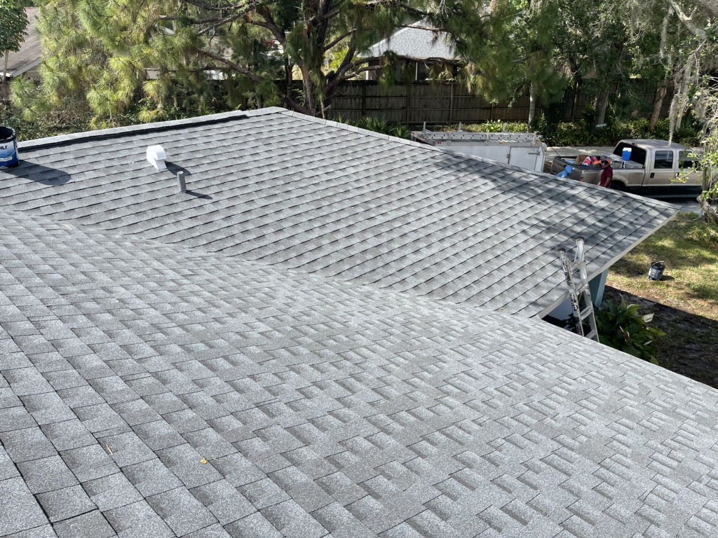 Asphalt shingle roof replacement