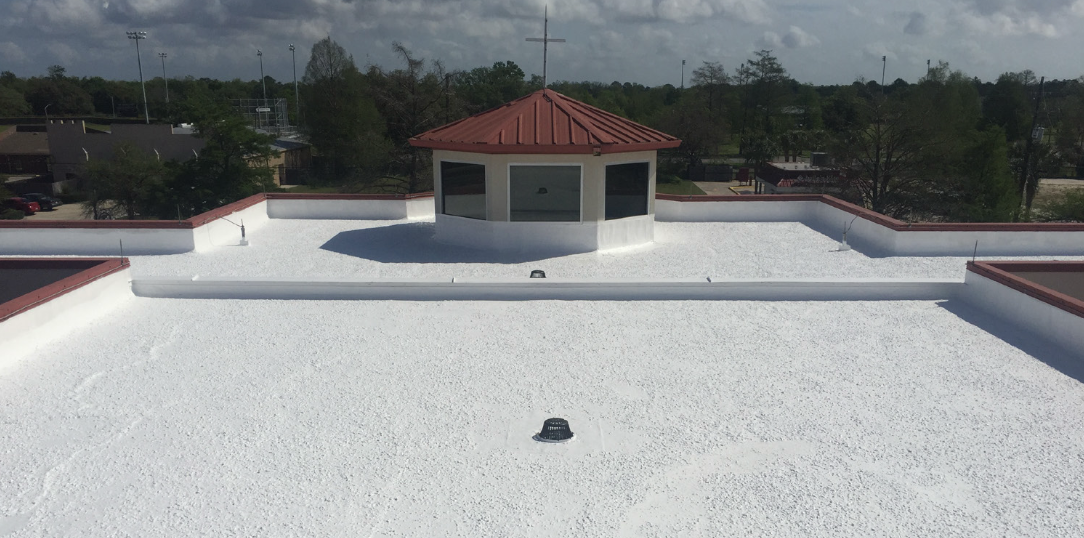 silicone roof restoration 